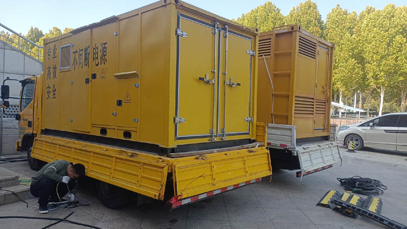 蒙自柴油发电机组和UPS电源配合使用时的注意事项